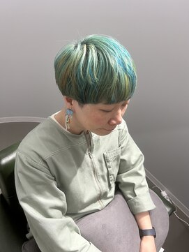 ヴォレ(voler) デザインカラー/マッシュショート