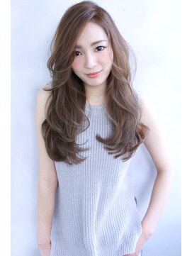 ロゼ 枚方(Rose) 【ROSE】レイヤーカット＿アッシュカラー＿フェミニンロング