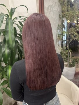 アン(Hair make un) ピンクラベンダー♪