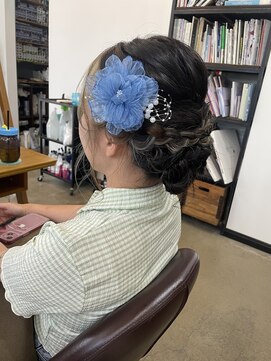 ヴィアルス 花山店(VIARS) 浴衣ヘア