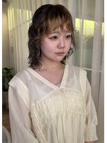 トリッカ 銀座(tricca)&nbsp;ウルフ/レイヤーカット/パーマ/ウェーブパーマ/スパイラルパーマ