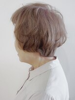 リコ(LIKO)&nbsp;大人のふんわりショート☆デジタルパーマ/明るい白髪染め