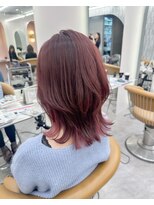 ロンドリゼル 札幌(Lond RiseL) オリーブグレー/前髪/ボブ/マロンベージュ/レイヤーカット/小顔