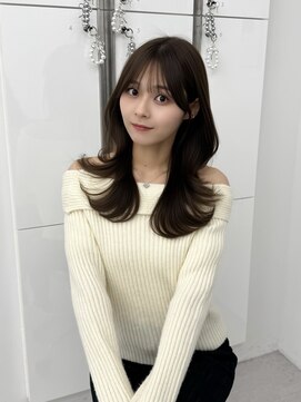 アマトウキョウスマートサロン(AMA TOKYO×Smart Salon) くびれレイヤー/顔まわりカット/レイヤーカット/小顔ヘア