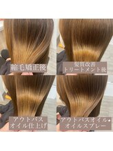 プリューム(PLUME) 髪質改善縮毛矯正+オッジィオットトリートメント