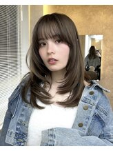 キイ ギンザ(k.e.y GINZA)&nbsp;レイヤーカット/ベージュヘア/髪質改善/銀座/新橋/築地