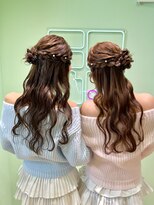 コル(CoL)&nbsp;お揃いで倍かわいい！ふわふわくるみちゃんヘア♪