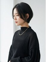 キビト(kibito) 大人ショートボブ前下がりショートボブ新宿若松河田20代30代40代