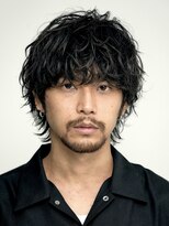 フィフス 大分(fifth)&nbsp;大分ゆるめシャドウパーマメンズカット微分けラウンドマッシュ