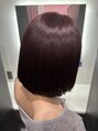 ビアンカ 伊勢崎店(BIANCA) ブリーチなしワインレッド※ベース8トーン以上