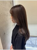 ベージュブラウン/髪質改善メテオカラー
