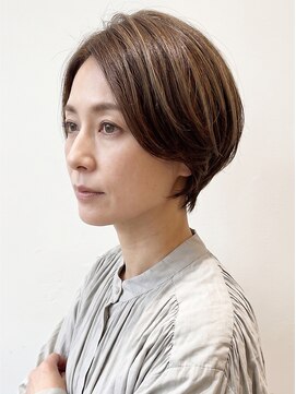オレンジドロップ 長岡駅店(orange drop) 小顔効果◎白髪ぼかしハイライト×似合わせカット30代40代