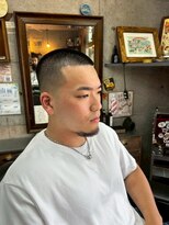 アールズ ヘア(R's hair)&nbsp;MEN’S HAIR/サーフカール/刈り上げセンターパート/印西