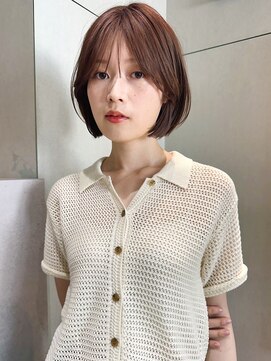 シンス 銀座(since) ショートボブ/丸みボブ/小顔ショート/顔周りカット/似合わせ
