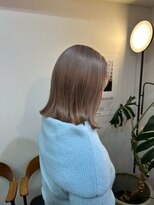 ノービス バイ パーキング 心斎橋(NOV!!!CE by PARKiiiNG) ミルクティーブロンド/ミルクブラウン/ダークパープル