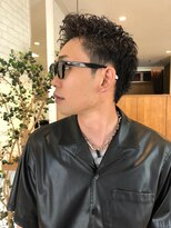 シー 白楽町エスパーク店(she.)&nbsp;ツイストスパイラルパーマ × スパイキーショート