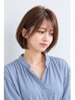 フレイムス ヘアアンドリラックス 大宮東口店(Frames)&nbsp;ショートボブ髪型20代30代40代50代前髪あり前髪なし面長丸顔大宮