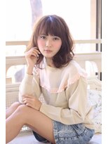 フォルテ 藤枝エピ店 大人可愛いウェーブミディスタイル