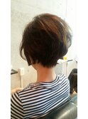 ☆前下がりショートボブ☆