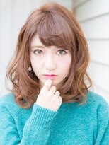 ヘアーケー(hair K)&nbsp;フェミニンカール小顔くびれミディゆるふわ質感