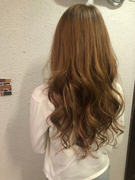 ディー エメ(D-aimer-) ファニーオレンジピンク×エクステ　【カラー・エクステ】