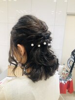 サロンドユー ベルポート本店(SALON DE U)&nbsp;お呼ばれハーフアップ