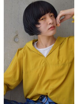 バロンフェム(baLon.fem) 【AI HONDA】外国人風のマッシュショートカット◇眉上の束感前髪