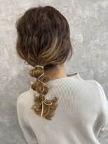 ランガリ ヘアアンドスパ(Rangali Hair&Spa) 紐アレンジ♪