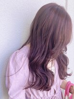 ココンヘアー(KOKON hair) ロングスタイル×ピンクヴァイオレット