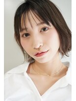 フォト 新宿(foto)&nbsp;グレーベージュ前髪パーマレイヤーカットダブルカラー髪質改善