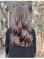 テトラ バイ ネオリーブ 横浜西口店(tetra by neolive)&nbsp;韓国風巻き髪！！ラベンダーカラーでよりオシャレに！！