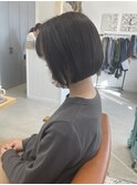 パツッとボブスタイル◎