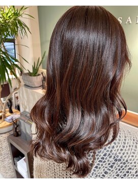 サラジュ 梅田店(SARAJU) saraju  サブリ　透明感ブラウン　韓国風小顔ヘア