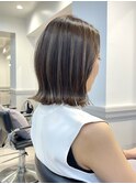 20代30代40代ハイライト_外ハネボブ_切りっぱなしボブ