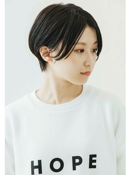 ボタニカ(Botanica) ダークアッシュ/ショートボブ　ブルーブラック　モードショート