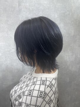 ラボヌールヘアー 宇都宮店(La Bonheur hair) ミディアムウルフ♪【宇都宮駅/インナーカラー】