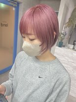 ランド 千葉(land)&nbsp;ハイトーンショート×モーブピンク