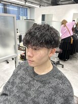 キートス(Kiitos)&nbsp;王道マッシュ　波巻きパーマ