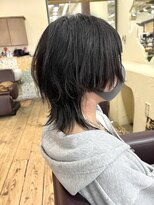 スミ(sumi)&nbsp;ウルフカット/長崎ウルフカット/ウルフヘア/20代30代40代◎岩田