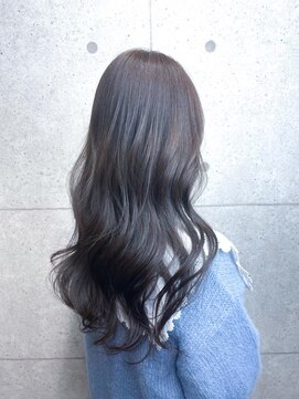 バブルス 上福岡店(BUBBLES) 透ける暗髪＊オリーブグレー
