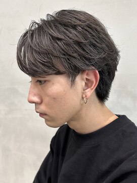 フィフス トウキョウ (fifth TOKYO) 波巻きツイストスパイラルパーマメンズマッシュウルフ