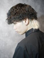 スウェルホワイト(SWELL WHITE)&nbsp;個性派マッシュウルフ波巻きスパイラルインナーホワイトブロンド