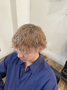 スウェル 千葉店(Swell) ブリーチ波巻きパーマ