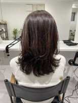 フルールバイニューヨークニューヨーク 京都北大路(fleur by NYNY)&nbsp;大人可愛い小顔ウルフレイヤーボブ