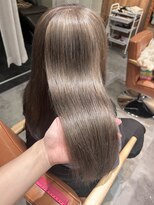 アヴァンス 西宮北口(AVANCE.)&nbsp;ブリーチ1回！！！◎ハイトーンミルクグレージュ◎