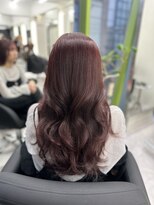 アルドーレ(Ardore)&nbsp;☆ブリーチなしでもできるカシスピンクブラウン