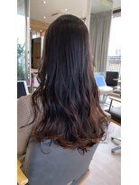 ジーナ 福岡天神(Zina)&nbsp;Premium髪質改善トリートメント × Moka Brown