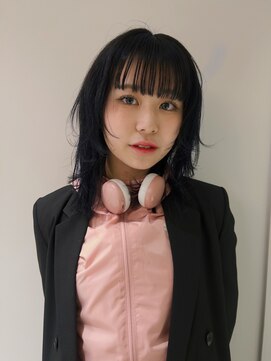 ウクク(UCUCU) 韓国レイヤー×ブルーブラック