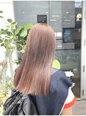 ブリーチなしベージュカラー