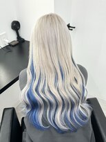 エゴ 池袋(EGO)&nbsp;ホワイトグレージュとエクステデザイン